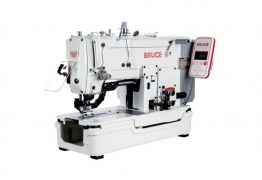 Петельная машина Bruce BRC-T783G-Z с прямым приводом, автоматическим подъёмом лапки и коротким кончиком ниток после обрезки