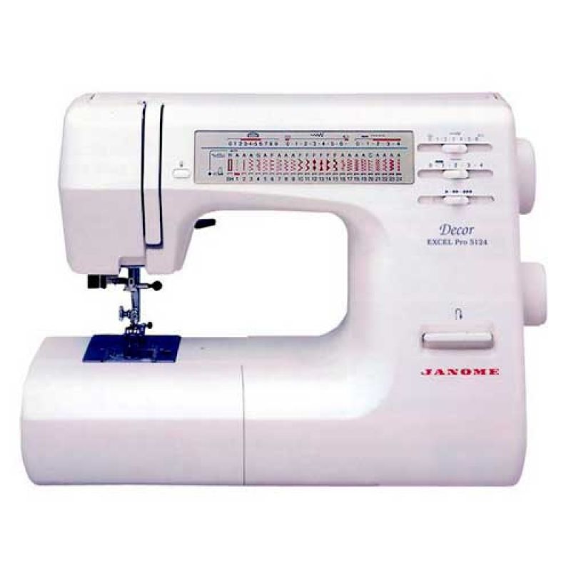 Швейна машина JANOME Decor Excel Pro 5124 (DE 5124E)