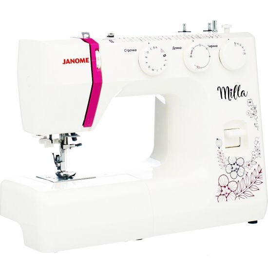 Електромеханічна швейна машинка JANOME Milla