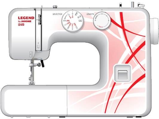 Электромеханическая швейная машина JANOME LE-20